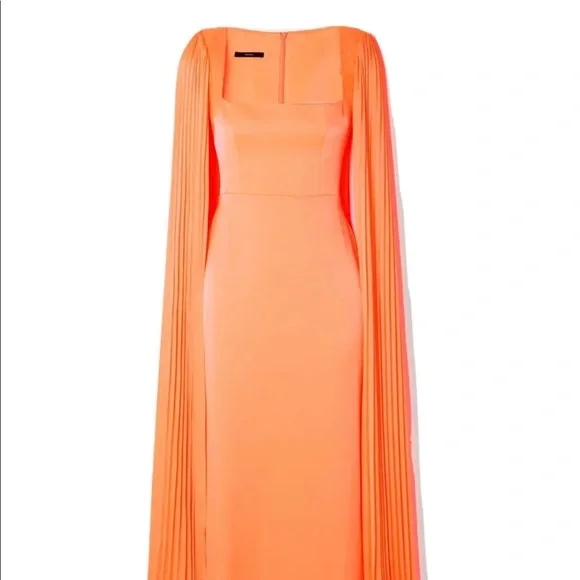green emerald velvet dress Alex Perry Lane Satin Crepe Off Shoulder Gown  Runway Catalog